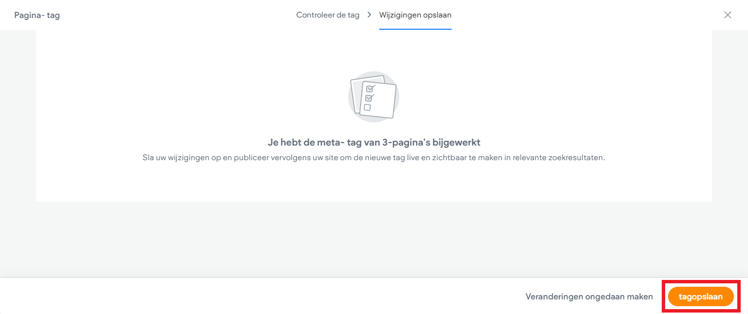 Websitemaker - Dashboard - Pagina-SEO - Tag opslaan.png